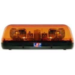 Mini Rampa Luminoasa Rotativa Compacta 12/24V Galbena cu prindere intr-un punct